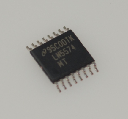 LM5574MTX 75V Wide Input 3A Step-Down DC/DC Converter Ενσωματωμένο 170mΩ MOSFET 50kHz-1MHz Freq Ρυθμίστε Θερμική/UVLO/OCP Προστασία -40°C έως +125°C Πακέτο TSSOP-16