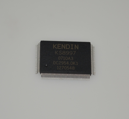KSZ8997 9-Port 10/100 Διαχειριζόμενος διακόπτης με ανίχνευση ενέργειας QoS VLAN Auto-MDI/MDIX 3.3V λειτουργία Industrial Temp (-40°C έως +85°C) 128-pin πακέτο PQFP και προηγμένη διαχείριση κυκλοφορίας