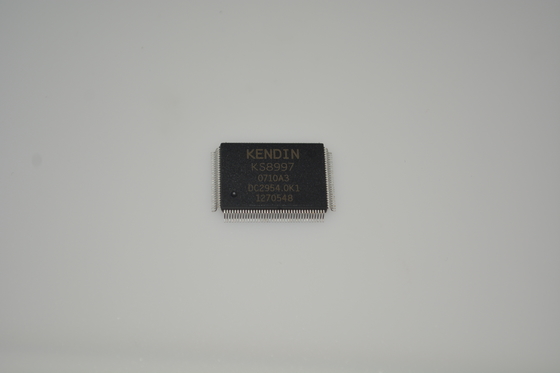 KSZ8997 9-Port 10/100 Διαχειριζόμενος διακόπτης με ανίχνευση ενέργειας QoS VLAN Auto-MDI/MDIX 3.3V λειτουργία Industrial Temp (-40°C έως +85°C) 128-pin πακέτο PQFP και προηγμένη διαχείριση κυκλοφορίας