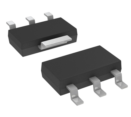 LM1117IMPX-ADJ/NOPB Ρυθμιζόμενος 1.25-13.8V 800mA LDO Regulator με 1.2V Dropout 1% Ακρίβεια Προστασία Ρεύματος/Θερμοκρασίας Σταθερό με Κεραμικούς Πυκνωτές Πακέτο SOT-223 -40°C έως +125°C Εύρος