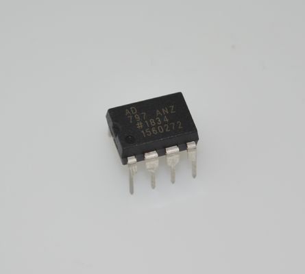 AD797ANZ Υπερχαμηλός θόρυβος (0.9nV/√Hz) Op Amp με 0.1μV/°C Drift 110dB CMRR 8-Pin DIP 80MHz Gain-Bandwidth υψηλή ταχύτητα (20V/μs) για εφαρμογές οργάνωσης ακριβείας
