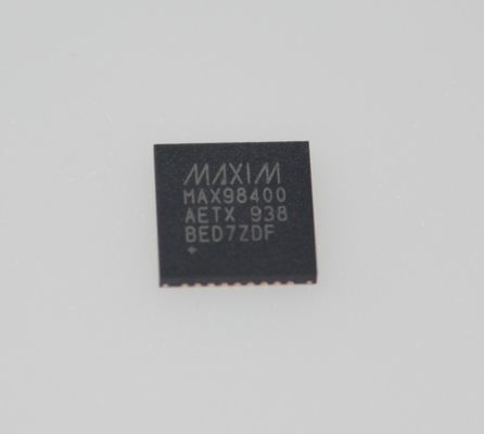 MAX98400A Δυνατήρα κατηγορίας D με έξοδο 20W, 92% απόδοση, έλεγχο I2C, ολοκληρωμένη ενίσχυση, εκκίνηση 8ms, πλήρης προστασία και θόρυβος 6,5μV για Premium Portable Audio
