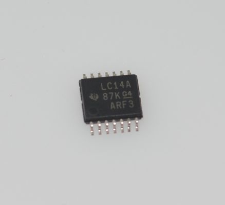 SN74LVC14APWR 6-Κανάλι Schmitt-Trigger Inverter με 1.65-5.5V Wide VCC 10ns Max tp 0.5μA Low ICC ±24mA Output Drive HBM ESD Protection TSSOP-14 Package & -40°C έως +125°C Κατηγορία