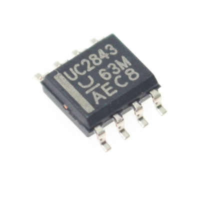 UC2843D8TR Ελεγκτής PWM Current-Mode με Λειτουργία 500kHz 8.4V/7.9V UVLO Έξοδος Totem-Pole 50mA Εσωτερικά Τριμαρισμένο Bandgap Χαμηλό Ρεύμα Εκκίνησης and Λειτουργίας σε SOIC-8
