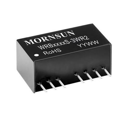 WRB4824S-3WR2 Προχωρημένη 48V 2.4kW DIN Σιδηροδρομική τροφοδοσία Υπερ-ευρεία 85-264VAC Έκδοση 300% Πύργου ισχύος, ενεργό PFC χαμηλής διαρροής ρεύματος -40°C έως +85°C Λειτουργία IP67 Προστασία C1/C2 Ανοσία & 5G Ready