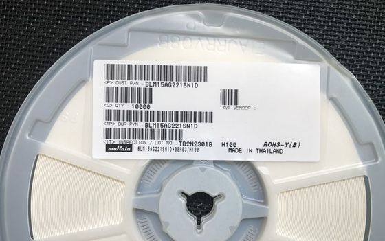 Επιλέξτε BLM15AG221SN1D 221Ω Σύνθετη αντίσταση 500mA Ρεύμα Υψηλής-Q Ευρυζωνική GHz Εξασθένηση 0402 Μικροσκοπικό Αποτύπωμα Σταθερή DC Πρόσδεση Αποτελεσματική Καταστολή EMI για Σύγχρονες Σχεδιάσεις PCB Εξοικονόμησης Χώρου