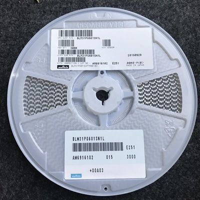 BLM31PG601SN1L 600V/3A Ενεργοποιητής ισχύος με χαμηλή 16mΩ DCR υψηλό ρεύμα ανώτερη καταστολή θορύβου ευρεία -55°C έως +150°C Περιοχή AEC-Q200 βαθμός 1 προηγμένο υλικό σταθερό για αυτοκινητοβιομηχανική και βιομηχανική χρήση