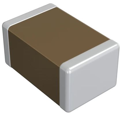 Μικρό 2.7pF 0402 MLCC Υψηλή τάση 50V C0G/NP0 Σταθερότητα υψηλή Q χαμηλή απώλεια Χωρίς αλογόνες ταινία and περιτύλιγμα κυλίνδρων για αυτοκινητοβιομηχανικές και βιομηχανικές εφαρμογές