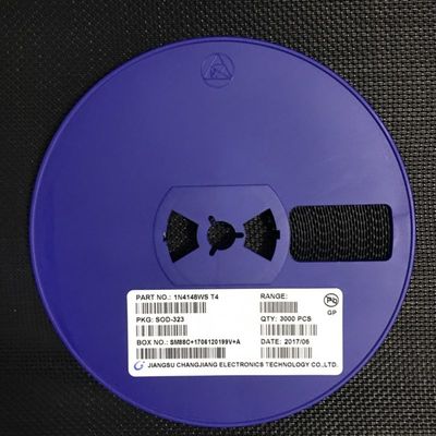 1N4148WS High-Speed Switching Diode with 100V Rating 150mA Current Ultra-Low 2pF Capacitance 4ns Recovery SOD-323 Miniature Package AEC-Q101 Qualified for Automotive and General-Purpose Apps