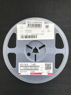 2SD1781KT146R 2A 160V NPN Τρανζίστορ με High hFE 120-240 625mW Ισχύς Χαμηλού Θορύβου Ενσωματωμένη Δίοδος SOT-89-3 Συσκευασία Halogen-Free Συσκευασία Ταινίας and Τροχού