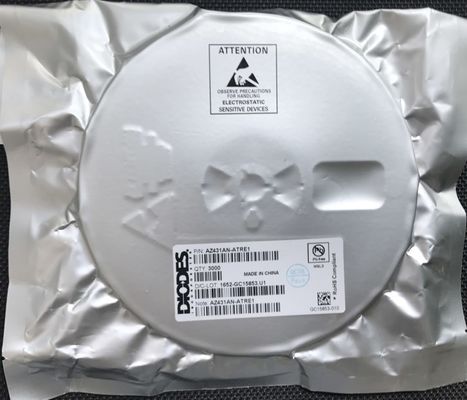 AZ431AN-ATRE1 2.5-36V Ρυθμιστής Shunt με ±0.5% Ακρίβεια 100mA Sink Χαμηλής Εμπέδησης SOT-23-3 -40°C έως +105°C AEC-Q100 Tape and Reel