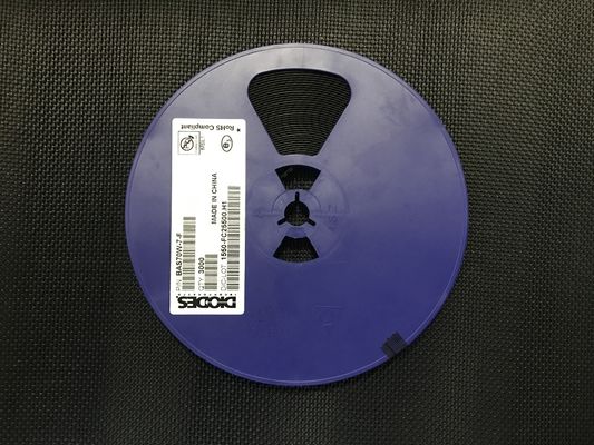 BAS70W-7-F 70V 200mA Διπλή Δίοδος Schottky Σειράς με 1V Χαμηλό Vf 4ns Γρήγορης Εναλλαγής Συσκευασία SOD-123 Υψηλής Απόδοσης Πιστοποιημένη AEC-Q101 Συσκευασία Ταινίας and Τροχού