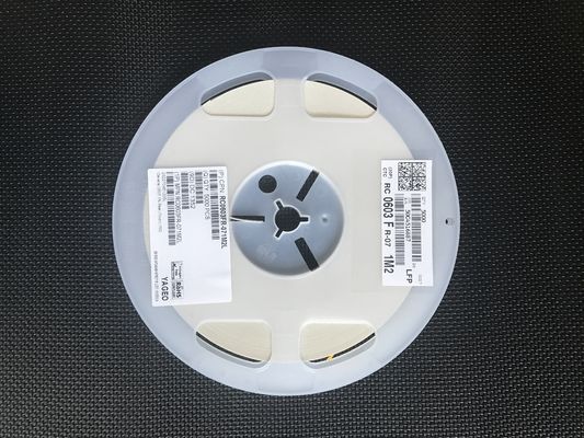 Tiny 0603 Chip Resistor Saves Space 1MΩ ±1% Tolerance 100ppm/°C Stability 75V Rated AEC-Q200 Automotive Grade Halogen-Free Superior Moisture Resistance Tape & Reel Packaging
