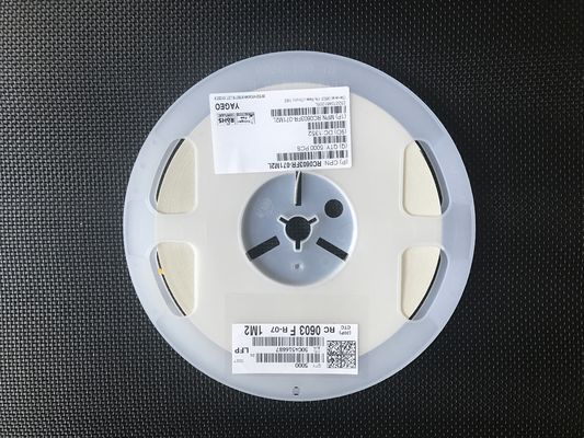 Tiny 0603 Chip Resistor Saves Space 1MΩ ±1% Tolerance 100ppm/°C Stability 75V Rated AEC-Q200 Automotive Grade Halogen-Free Superior Moisture Resistance Tape & Reel Packaging