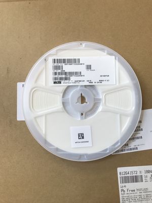 GRM188R71C222KA01D 2.2nF MLCC 16V Αξιολόγηση Διηλεκτρικό X7R Θήκη 0603 Ανοχή 10% Σταθερή Απόδοση Υψηλής Συχνότητας Ιδανικό για Φιλτράρισμα και Κυκλώματα Συντονισμού