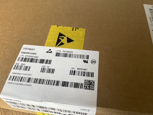 FZ600R12KE4HOSA1 1200V/600A Μονάδα IGBT Χαμηλό VCE(sat) Υψηλής Ταχύτητας Μεταγωγής Χαμηλών Απωλειών Πρεσαριστά Ακροδέκτες Απομονωμένη Βάση Αισθητήρας NTC Βιομηχανικής Κλάσης για Βαρέως Τύπου Κινητήρες & Μετατροπείς Αιολικής Ενέργειας