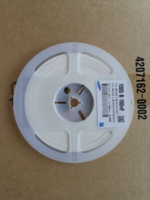 Miniature 0402 X5R MLCC 0.1µF High Capacitance 16V Rating High-Frequency Stability Low ESR RoHS Compliant Superior Reliability for Advanced Decoupling and Filtering in Compact Electronics