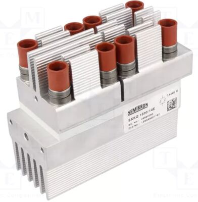 SKKQ800/14E 1400V 800A IGBT Module Low Vce ((sat) Low Loss High Ruggedness Low Inductance NTC Sensor Βιομηχανικός βαθμός για οχήματα Megawatt και βαριά UPS