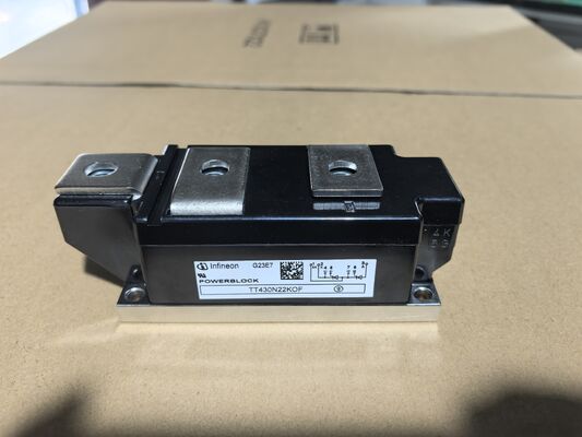 TT430N22KOFXPSA1 2200V 430A HiPak Module Χαμηλό Vce(sat) Υψηλή Ανθεκτικότητα σε Βραχυκύκλωμα Χαμηλές Απώλειες Μεταγωγής Χαμηλή Επαγωγή Τεχνολογία Press-Fit Για Μετατροπείς Υψηλής Ισχύος και Έλξη Σιδηροδρόμων