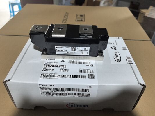 TT430N22KOFXPSA1 2200V 430A HiPak Module Χαμηλό Vce(sat) Υψηλή Ανθεκτικότητα σε Βραχυκύκλωμα Χαμηλές Απώλειες Μεταγωγής Χαμηλή Επαγωγή Τεχνολογία Press-Fit Για Μετατροπείς Υψηλής Ισχύος και Έλξη Σιδηροδρόμων