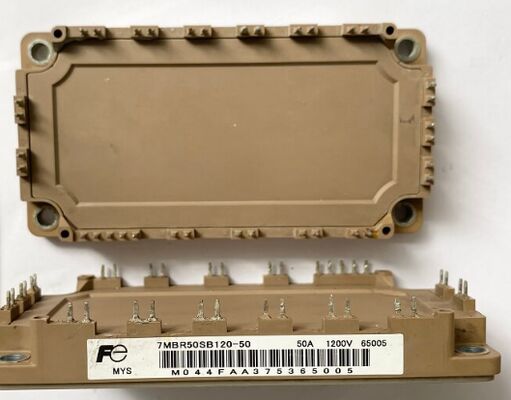 7MBR50SB120-50 1200V 50A Μονάδα PIM Ενσωματωμένος διορθωτής Φρένα και μετατροπέας Χαμηλή απώλεια υψηλή μόνωση Ενσωματωμένο NTC Συμπληρωματικό πακέτο για συμπαγές κινητήρα