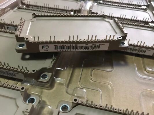 7MBR50VR120-56 1200V 50A Μονάδα PIM Ολοκληρωμένη Ανορθωτής, Inverter και Φρένο Χαμηλών Απωλειών, Υψηλής Μόνωσης, Ενσωματωμένο NTC, Συμπαγές Πακέτο Για Βιομηχανικές Κινητήριες Μονάδες και UPS