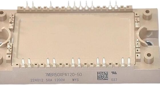 7MBR50XPA120-50 1200V 50A Μονάδα PIM Ολοκληρωμένη Διορθωτής Inverter Χαμηλών Απωλειών Υψηλής Μόνωσης Ενσωματωμένο NTC Συμπαγές Πακέτο Για Βιομηχανικές Κινητήριες Μονάδες και UPS