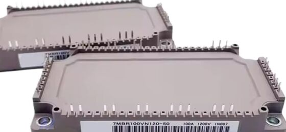 7MBR100VN120-50 1200V 100A Μονάδα PIM Ολοκληρωμένη Διορθωτής και Inverter Χαμηλών Απωλειών Υψηλής Μόνωσης Ενσωματωμένο NTC Συμπαγές Πακέτο Για Βιομηχανικές Κινητήριες Μονάδες και UPS