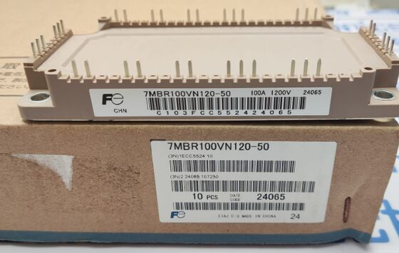 7MBR100VN120-50 1200V 100A Μονάδα PIM Ολοκληρωμένη Διορθωτής και Inverter Χαμηλών Απωλειών Υψηλής Μόνωσης Ενσωματωμένο NTC Συμπαγές Πακέτο Για Βιομηχανικές Κινητήριες Μονάδες και UPS