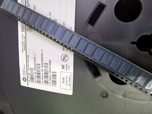 MAX3232ESE+T 3.0V έως 5.5V RS-232 Πηρακτήρας 2 Δρομολογητές/2 Πηρατήρες ±15kV ESD Προστασία Χαμηλή ισχύς 250kbps Ταχύτητα δεδομένων για συστήματα που λειτουργούν με μπαταρία και βιομηχανικά συστήματα