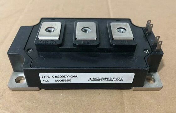 CM300DY-24A 1200V 300A Διπλή μονάδα IGBT Χαμηλό VCE (sat) 2.7V Χαμηλή απώλεια διακόπτη υψηλό βραχυκύκλωμα Ανθεκτικότητα υψηλή απομόνωση για βαριές βιομηχανικές μονάδες κίνησης και UPS