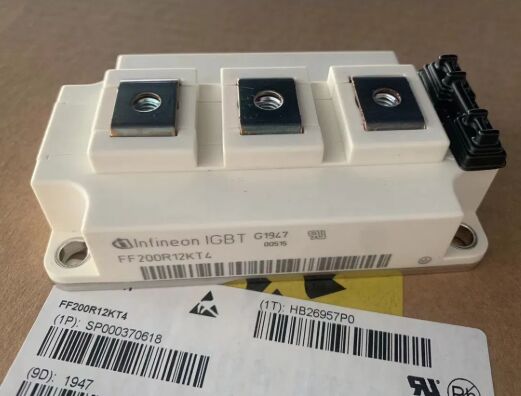 FF200R12KT4 1200V 200A IGBT Module Low VCE ((sat) High Short Circuit Robustness Low Switching Loss High Isolation Για κινητήρες βιομηχανικών κινητήρων και UPS υψηλής ισχύος