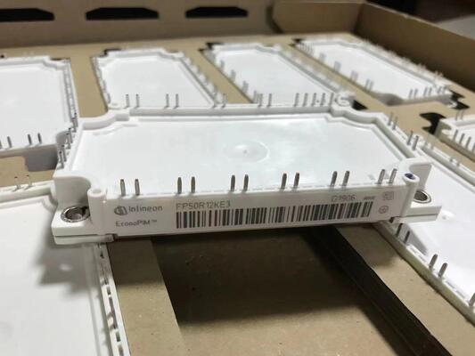 FP50R12KE3 1200V 50A PIM IGBT Module TRENCHSTOPTM IGBT3 Low VCE(sat) Low Switching Loss Ενσωματωμένος διορθωτής και φρένο Χαλκό βάση NTC για κινητήρες