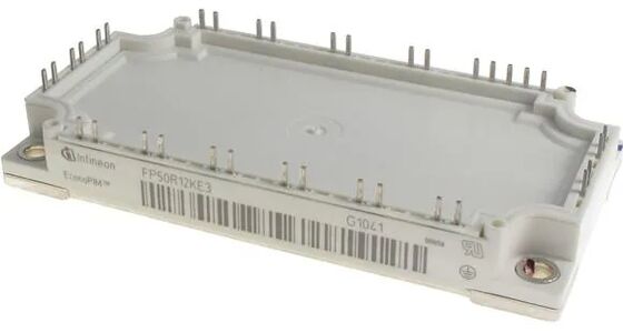FP50R12KE3 1200V 50A PIM IGBT Module TRENCHSTOPTM IGBT3 Low VCE(sat) Low Switching Loss Ενσωματωμένος διορθωτής και φρένο Χαλκό βάση NTC για κινητήρες