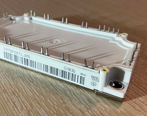 FP75R12KT4 B15 1200V 75A PIM IGBT Module TRENCHSTOP™ IGBT4 Χαμηλές Απώλειες Μεταγωγής Ενσωματωμένος Ανορθωτής και Φρένο Βάση Χαλκού NTC Υψηλή Συχνότητα Μεταγωγής Για Κινητήρες