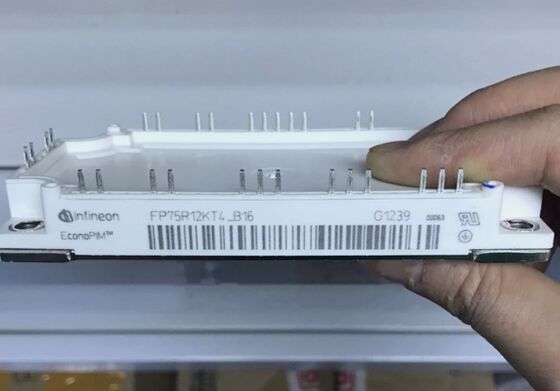FP75R12KT4 B16 1200V 150A PIM IGBT Module Trench Field Stop Low VCE(sat) 2.25V Ενσωματωμένη Διόρθωση και NTC Βάση Χαλκού 150°C Λειτουργία για Κινητήρες και UPS