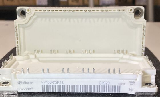 FP100R12KT4 1200V 100A PIM IGBT Module TRENCHSTOP™ IGBT4 Χαμηλή VCE(sat) 2.1V Ενσωματωμένος Ανορθωτής και Φρένο Βάση Χαλκού NTC Χαμηλή Απώλεια Μεταγωγής Για Κινητήρες