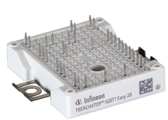 FPS0R12W2T7 1200V 2-in-1 μονάδα IGBT Τεχνολογία Trench Field Stop Δίοδος Ταχείας Ανάκαμψης χαμηλού VCEsat Ενσωματωμένο NTC Υψηλή Απομόνωση Χαμηλή Αυτεπαγωγή Ανθεκτικό και Αποδοτικό για Κινητήρες
