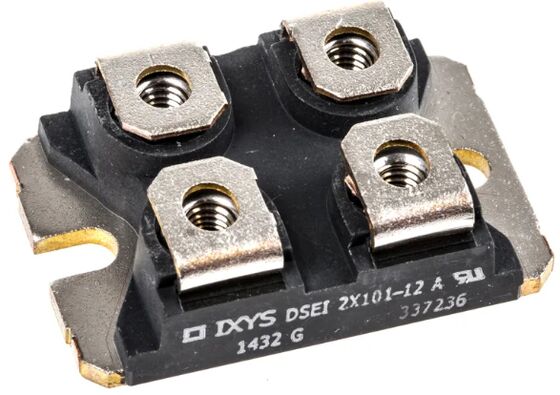 DSEI2X101-12A 1200V 2x101A Διόδος Διπλής Ανάκτησης Εξαιρετικά Γρήγορης Ανάκτησης Χαμηλής Αντίστροφης Ανάκτησης Μαλακής Μεταγωγής Χαμηλής VF Υψηλής dI/dt Απομονωμένη Συσκευασία Ιδανικό για Snubber και Συγκόλληση