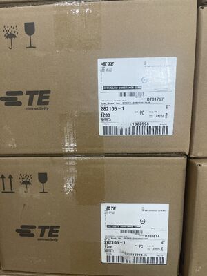 282105-1 3 Θέσεων 5.0mm Pitch Κεφαλίδα Καλωδίου-προς-Πλακέτα Κάθετη Διάτρητη Θηλυκωτή με Κλείδωμα Τριβής Πολωμένη Ονομαστική 9A για Τροφοδοτικά και Βιομηχανικούς Ελέγχους