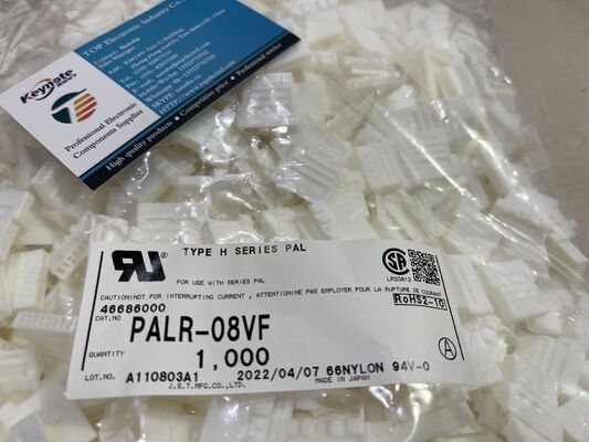 PALR-08VF 8 θέσεων 2,0 χιλιοστά υποδοχή βύσματος 2,0 mm Τερματισμός πρεσαρίσματος υποδοχέα σειράς PA Θετική κλειδαριά Συμπαγής σχεδίαση 3A Βαθμολογία 100 V AC για εφαρμογές Wire-to-board