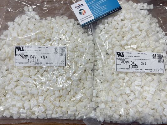 PARP-04V 4 Θέση 2.0 mm Σωλήνας σύνδεσης Σώμα PA σειράς δοχείο Crimp τερματισμός θετικό κλειδί συμπαγές 3A βαθμολογία 100V AC για καλώδιο-στο-πίνακα και LED φωτισμό