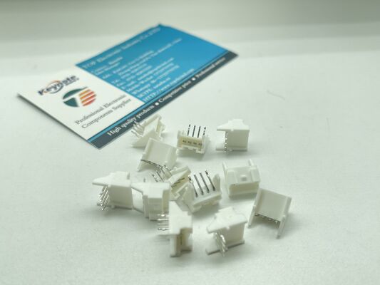 S04B-PASK-2 4-Pin 2.0mm Pitch Εισαγωγή από Πάνω με Κλείδωμα Τριβής UL94V-0 Νάιλον 3A 250V -25°C έως +85°C Στήριξη THT Σειρά JST PA για Οικιακές Συσκευές