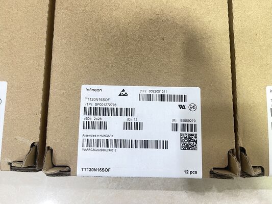 TT120N16SOFHPSA1 SCR μονάδα 1600V Vdrm 120A Itav πίεση επαφής υψηλής τάσης χαμηλής απώλειας βιομηχανικής κλάσης για έλεγχο ισχύος