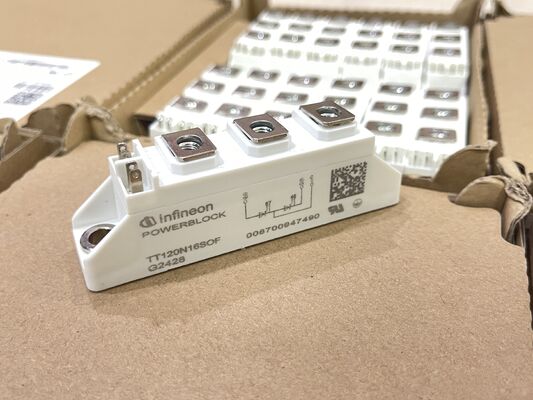 TT120N16SOFHPSA1 SCR μονάδα 1600V Vdrm 120A Itav πίεση επαφής υψηλής τάσης χαμηλής απώλειας βιομηχανικής κλάσης για έλεγχο ισχύος