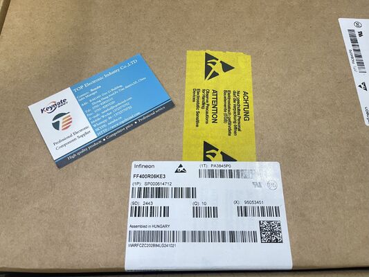 FF400R06KE3HOSA1 600V 400A IGBT μονάδα μισής γέφυρας διακοπής τάφρου τεχνολογία χαμηλής ταχύτητας μεταγωγής VCEsat ανθεκτικό για μετατροπείς και κινητήρες