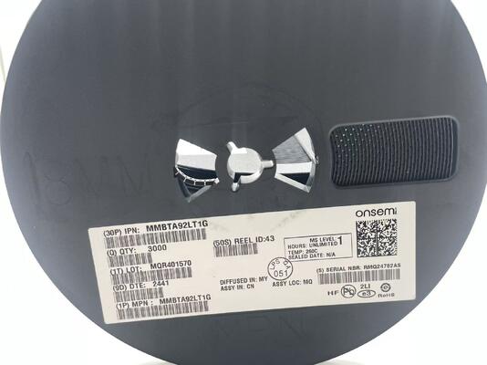MMBTA92LT1G PNP τρανζίστορ 300V VCEO 500mA Ic SOT-23 υψηλής τάσης χαμηλής κορεσμού γρήγορη μετάβαση για τηλεπικοινωνίες και βιομηχανία