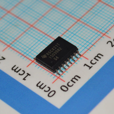 ISO3082DWR 3V-5.5V RS-485 Πληροφορευτής ±15kV ESD 25Mbps 1/8 φορτίο μονάδας SOIC-16 -40°C έως +85°C