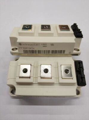 FF100R12KS4 1200V/100A 3-in-1 IGBT Module Integrated Brake Chopper Low VCE ((sat) High Speed Switching Low Loss Ενσωματωμένη απομονωμένη βάση NTC για βιομηχανικούς κινητήρες και ηλιακούς μετατροπείς